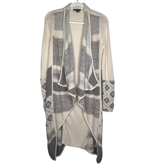 Vince Drape Wool Sweater Cardigan Size Small - Picture 2 of 10